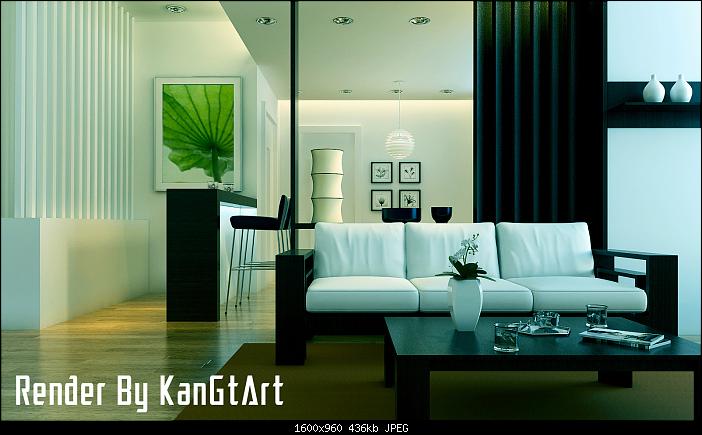 Black and White Minimalism Living Design